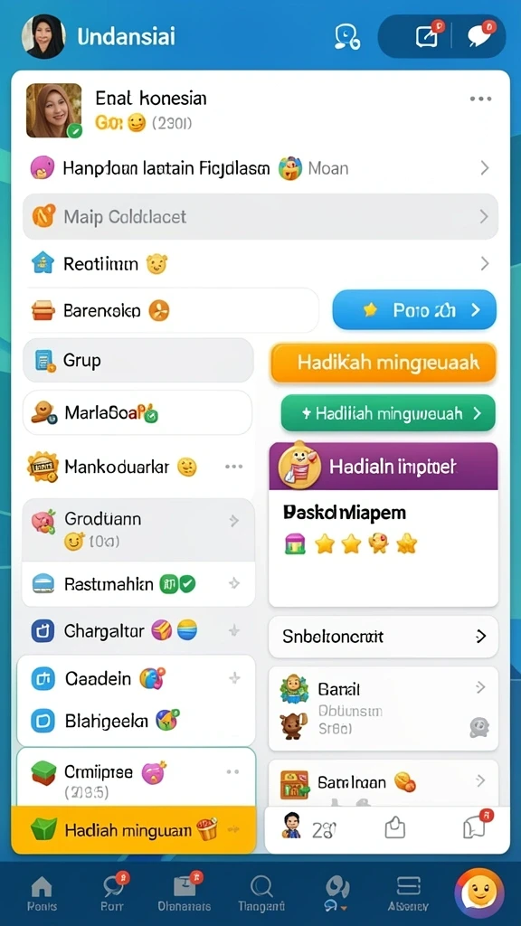 Penuh dengan fitur bonus dan kesempatan menang.