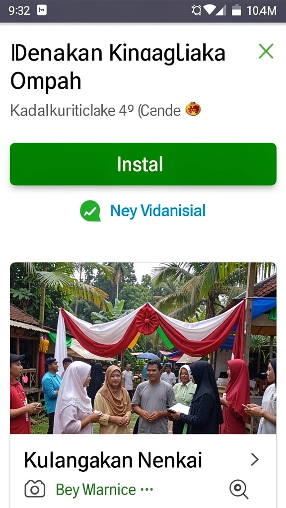 Screenshot menunjukkan fitur live betting yang interaktif.