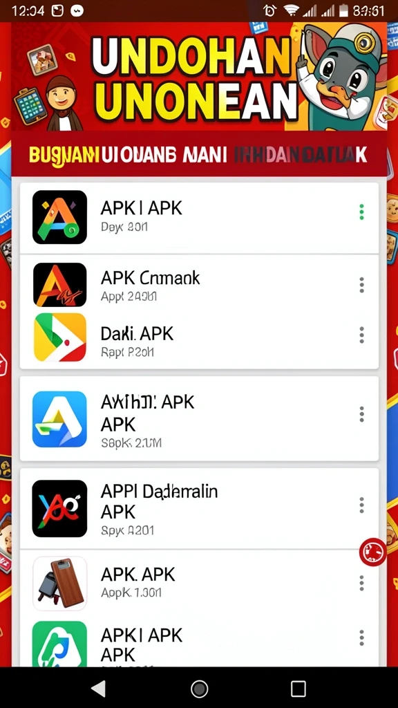 Tema slot modern yang penuh warna.