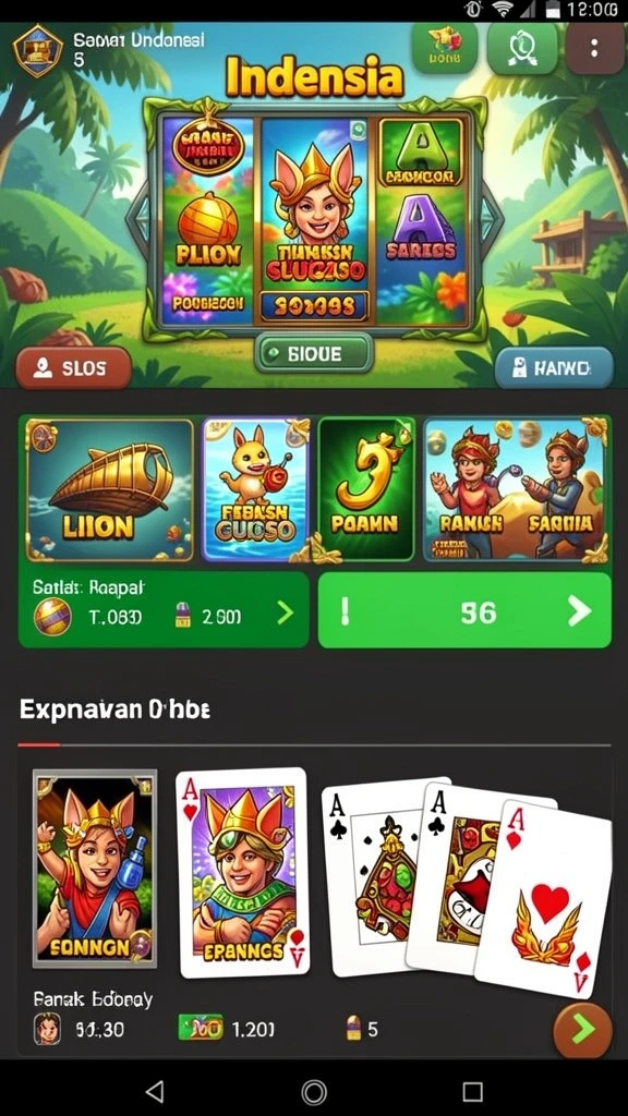Antarmuka pengguna yang intuitif dan menarik.