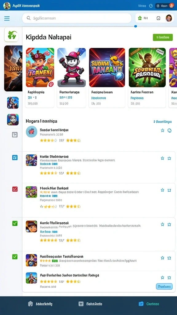 Screenshot kedua: Pemain berinteraksi dalam mode sosial.