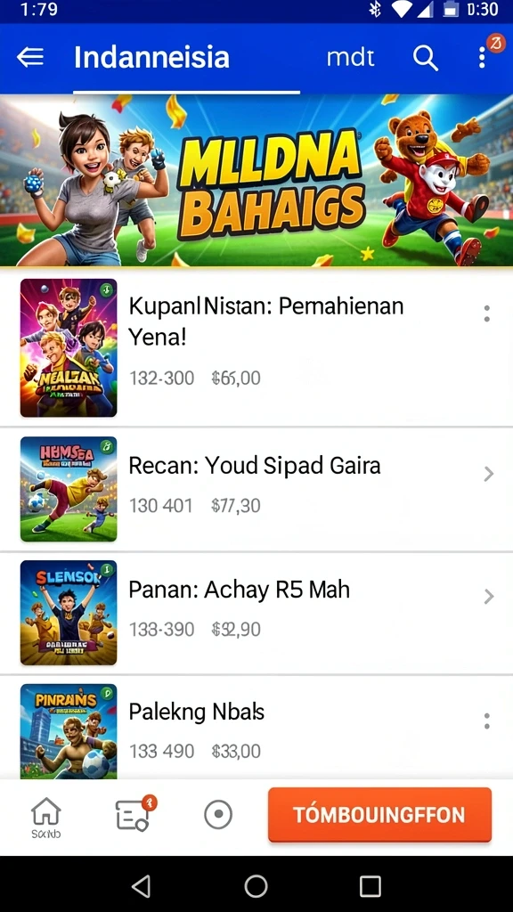 Grafis yang menawan dan efek visual yang menarik.