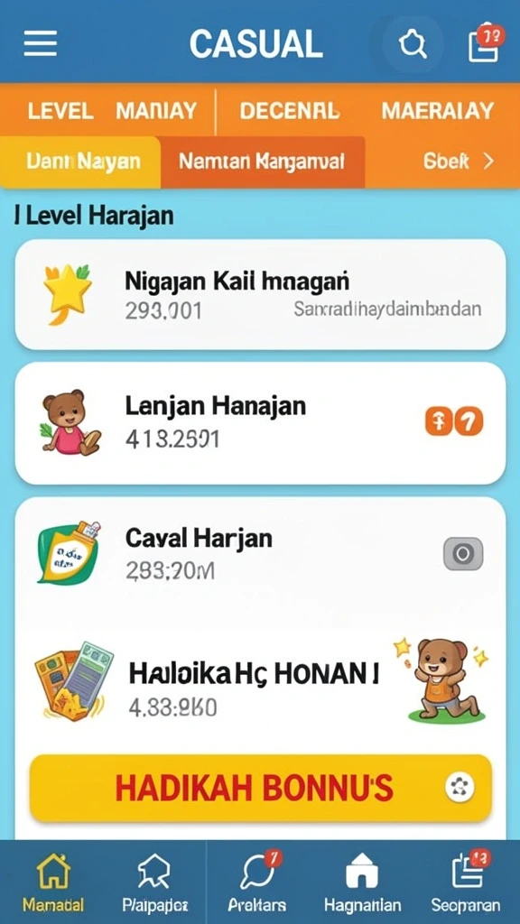 Screenshot menampilkan grafis menawan dari dunia permainan.