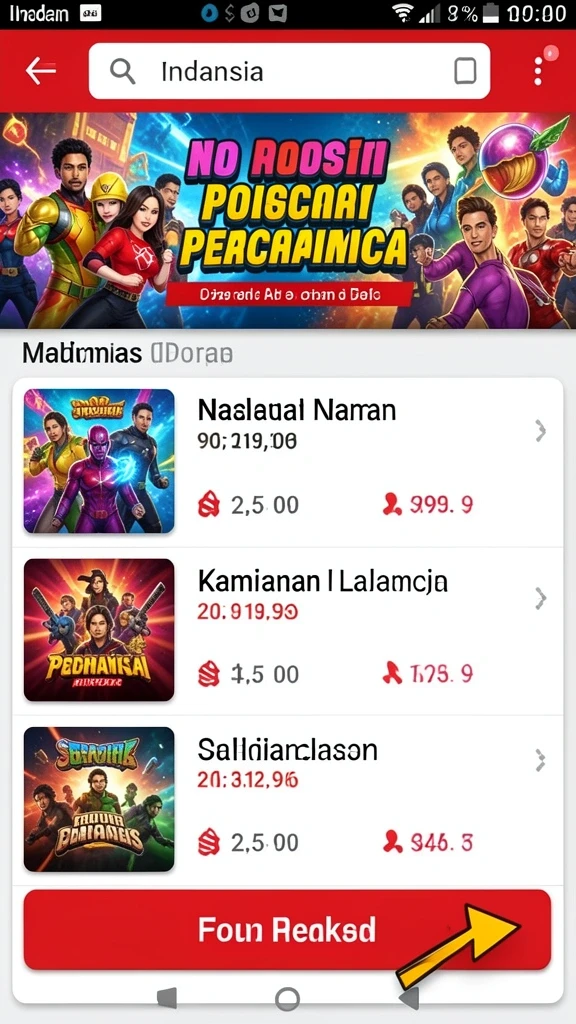Level baru yang menantang dan seru.
