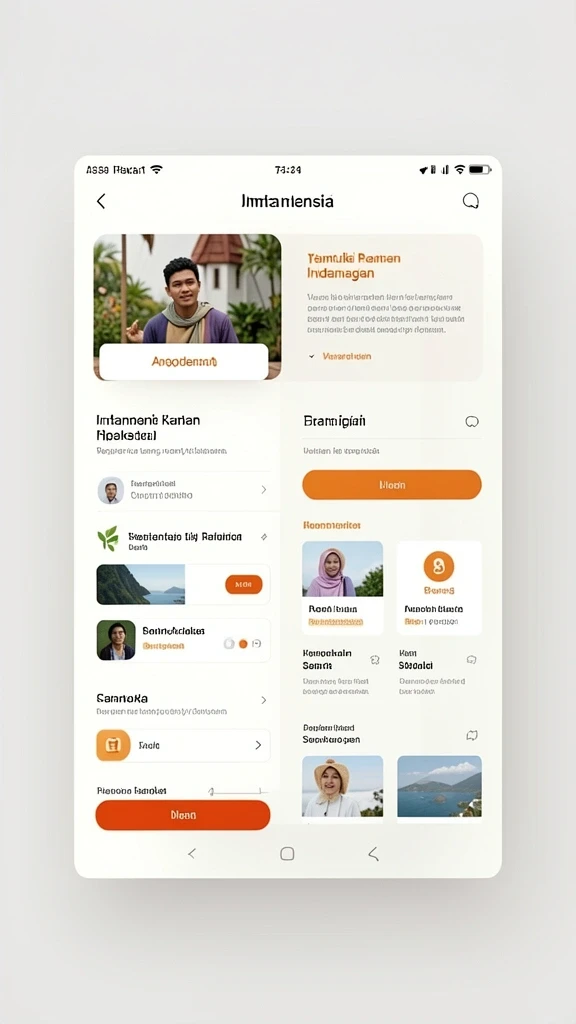 Desain modern dan intuitif dari aplikasi ALEXISTOGEL.