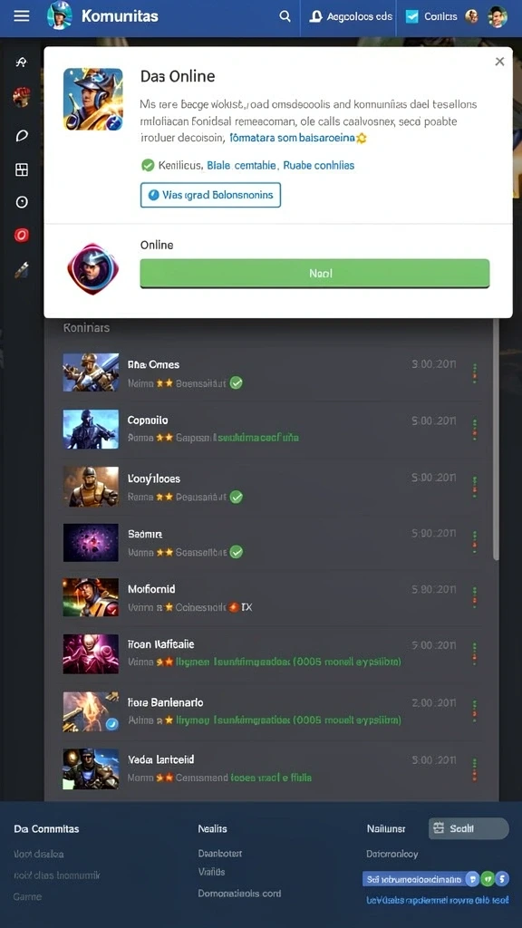 Tangkapan layar dari permainan seru di DANAGAME.