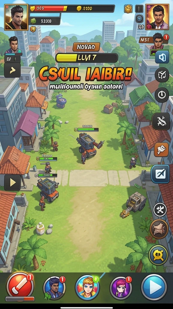 Fitur multiplayer yang mempertemukan para pemain.