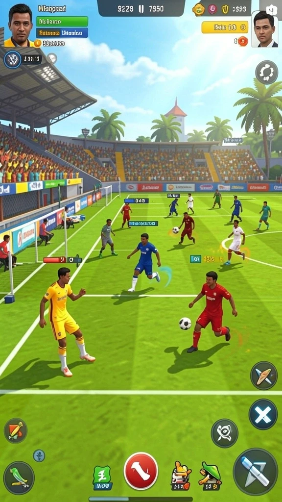 Screenshot fitur leaderboard dengan statistik pemain.