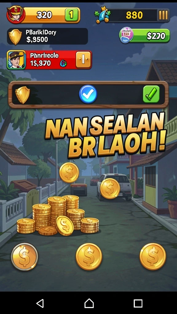 Dapatkan pengalaman bermain yang seru dan mengasyikkan.