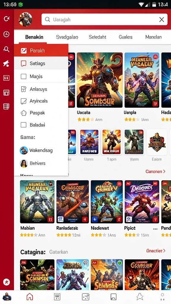 Tampilan awal game GARITOTO yang menarik.