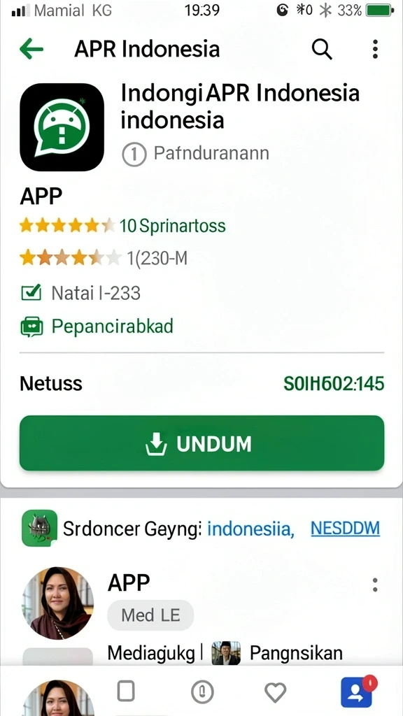 Tangkapan layar menampilkan antarmuka pengguna yang menarik.