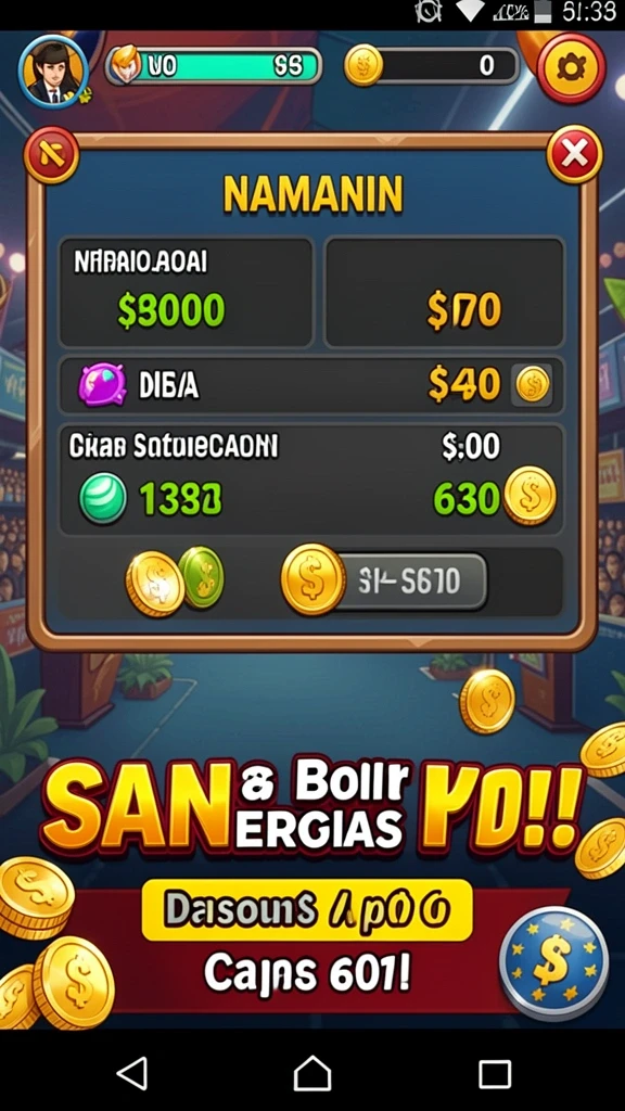 Misi harian yang penuh tantangan dan hadiah menarik.