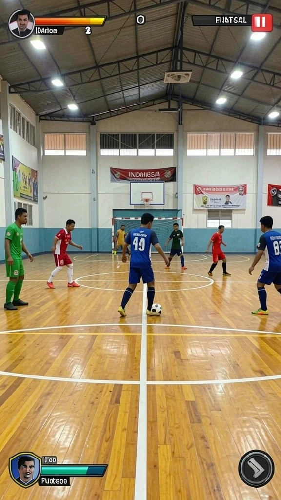 Grafis yang memukau dan efek suara yang nyata.