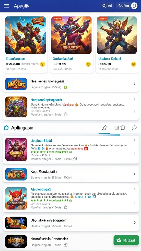 Tampilan awal KASTOTO yang menarik dan user-friendly.