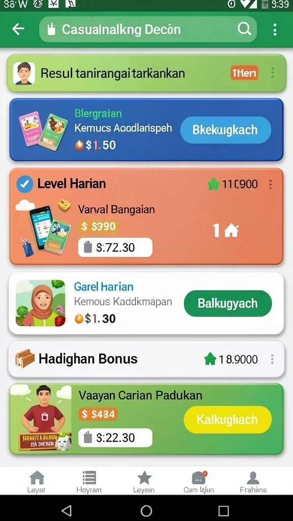 Fitur multiplayer yang memungkinkan bermain bersama teman.