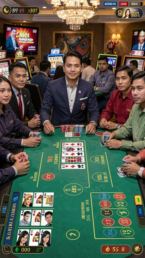 Karakter kustomizable yang menambah keseruan bermain.