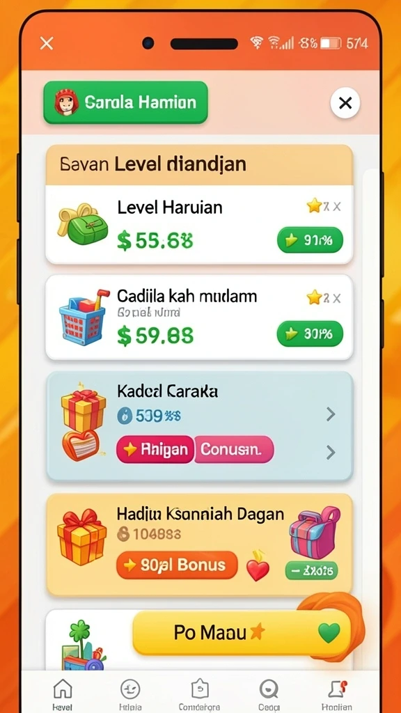 Grafis berkualitas tinggi dan detail yang menawan.