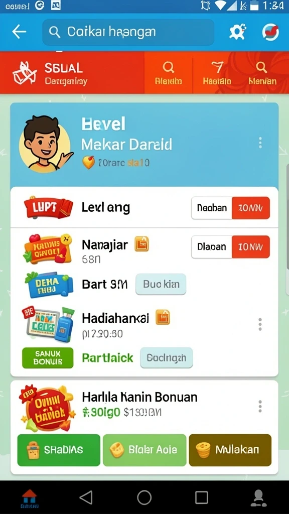Karakter unik dengan kemampuan beragam.