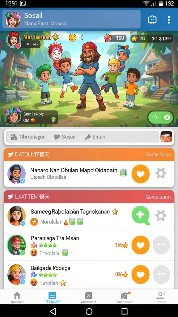 Tampilan antarmuka pengguna yang intuitif dan mudah dipahami.