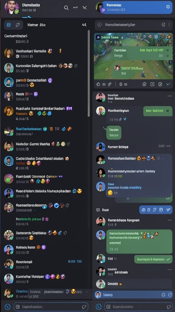 Screenshot fitur multiplayer saat bermain dengan teman.