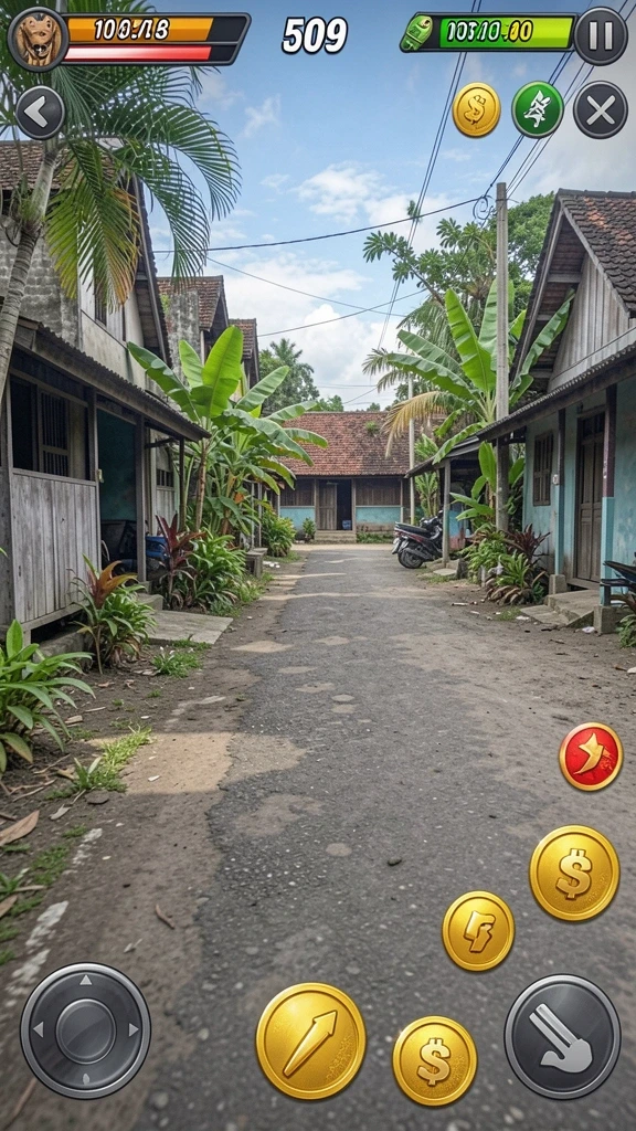 Level-level menantang yang menguji keterampilan pemain.