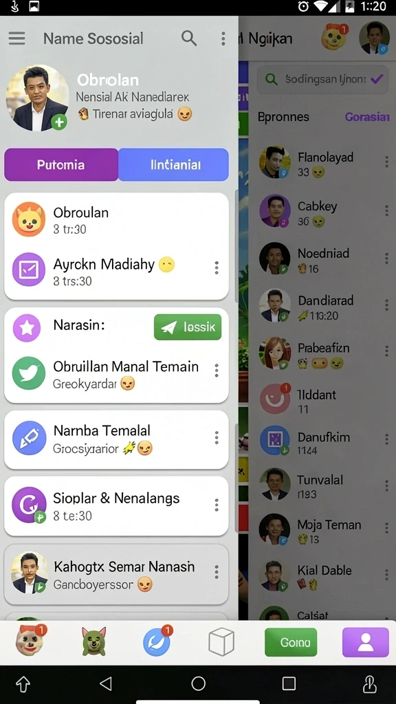 Berbagai karakter unik untuk dipilih dan dimainkan.
