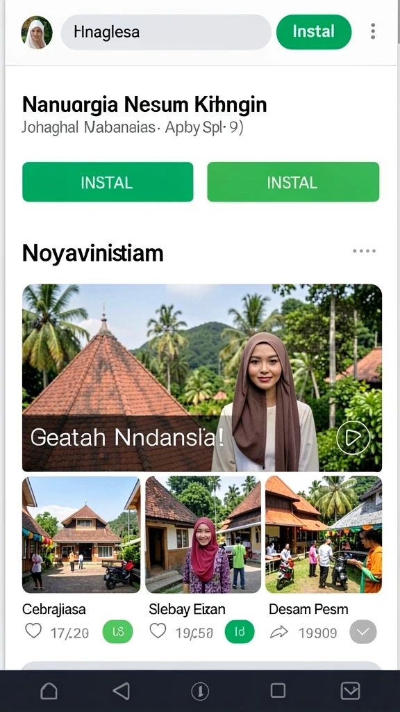 Kustomisasi karakter yang dapat dipilih oleh pemain.