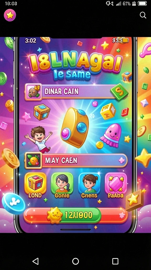 Tantangan seru di setiap level.
