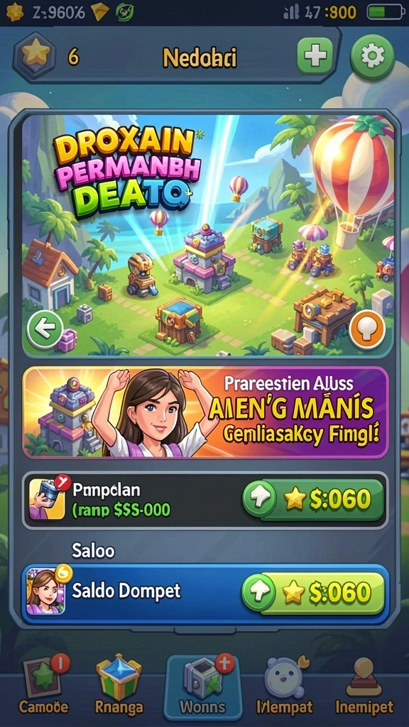 Beragam pilihan tema slot yang ditawarkan.