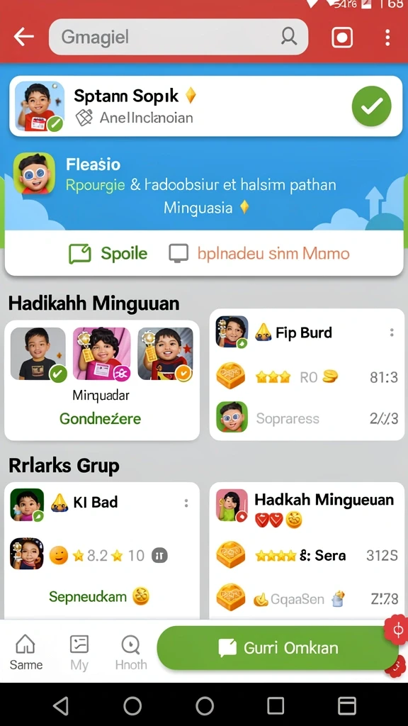Beragam jenis permainan yang membuat tidak cepat bosan.