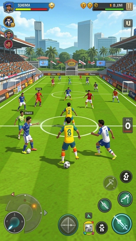Pemandangan indah Tokyo yang dihadirkan dalam game.