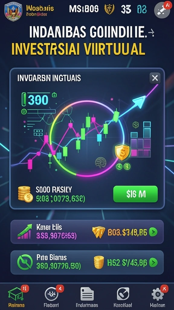 Tampilan menu utama TOTO1000 yang menarik.