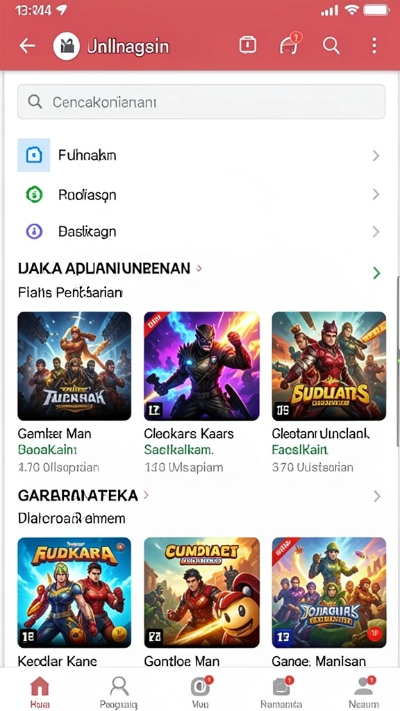 Karakter Viking dengan desain yang unik dan beragam.